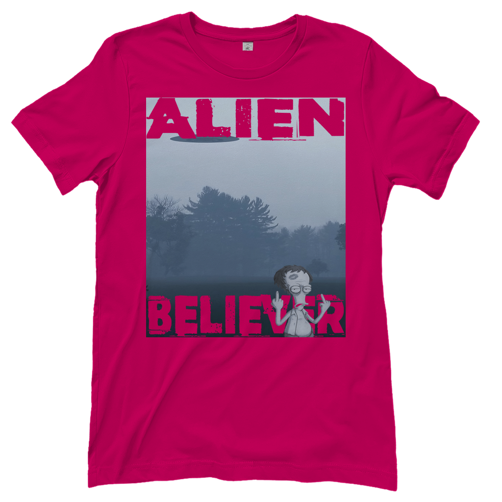 Alien Believer Roger - Damen T-Shirt Sorbet