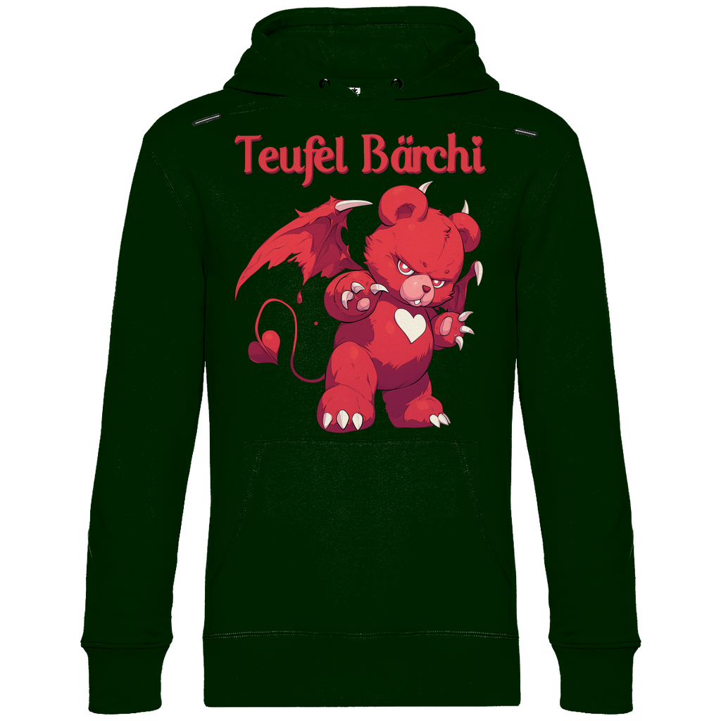 Teufel Bärchi - Glücksbärchi - Unisex Hoodie Forest Green