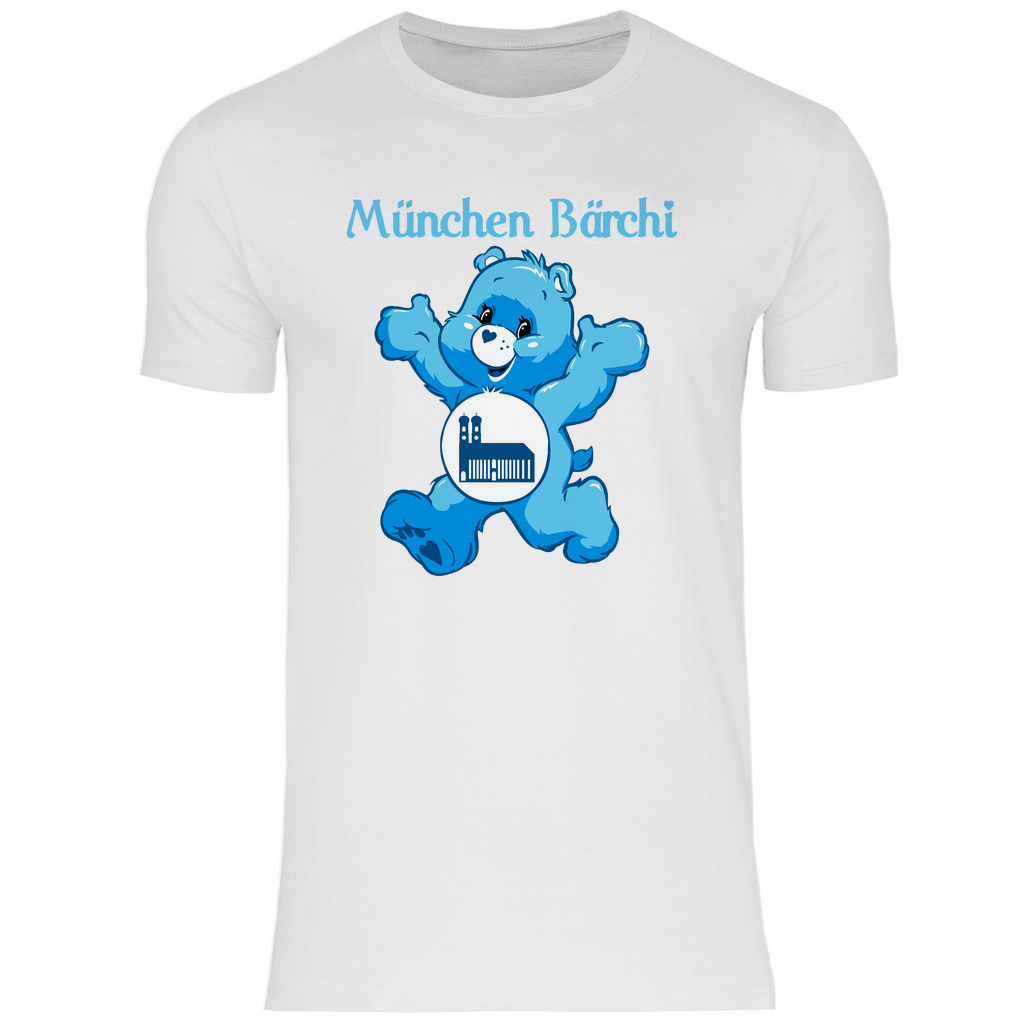 München Bärchi - Glücksbärchi - Herren Shirt White