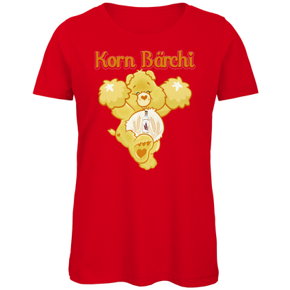 Korn Bärchi - Glücksbärchi - Damen Premium Bio T-Shirt Red