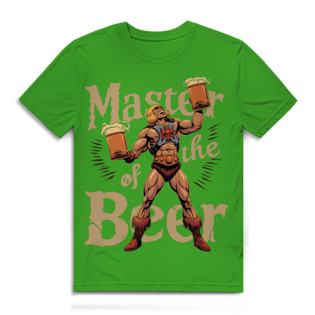 He-Man Master of the Beer - Herren Premium Bio T-Shirt Real Green