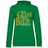 Ich gehe jetzt Bier trinken HDR - Beidseitiger Druck - Damen Hoodie Kelly Green