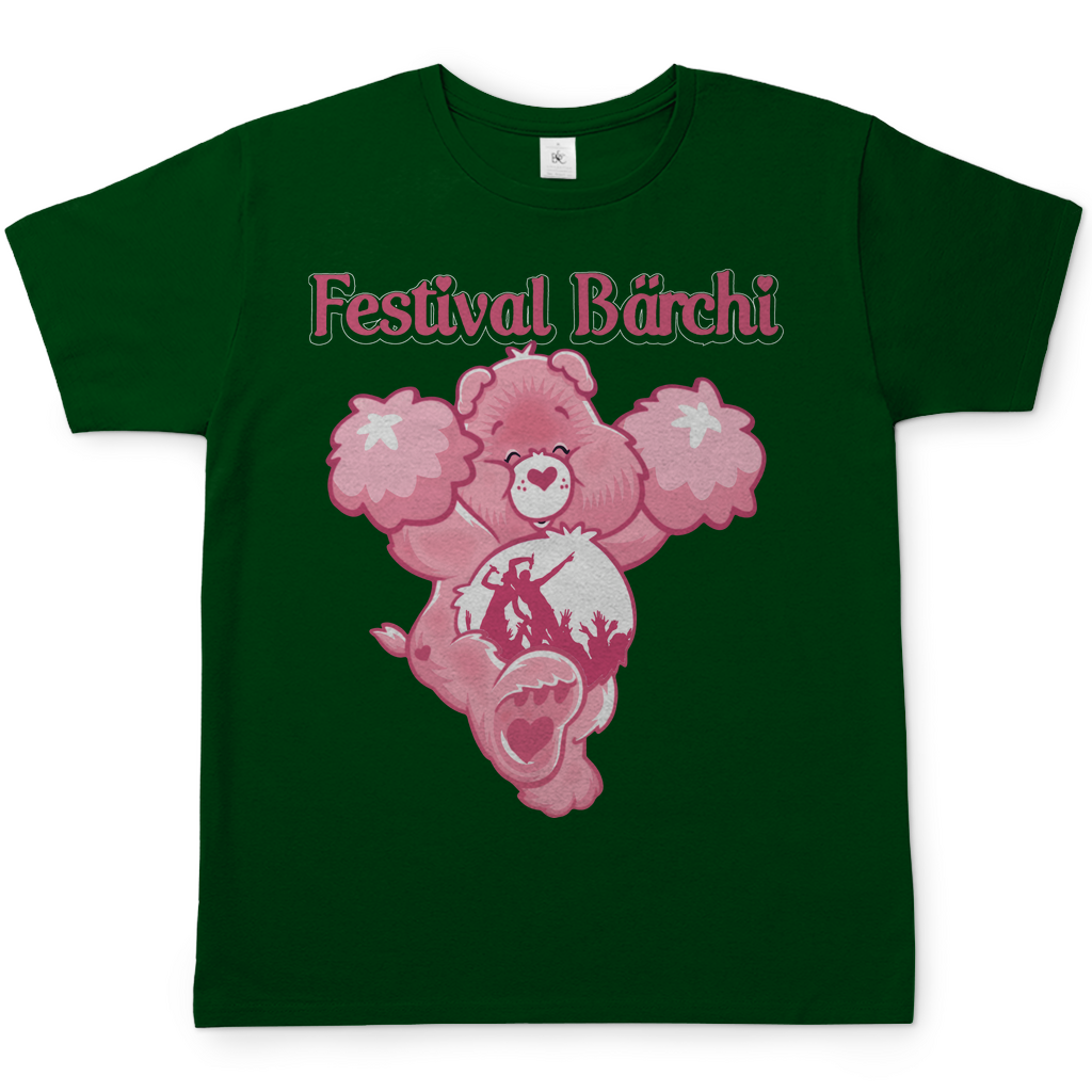 Festival Bärchi - Glücksbärchi - Herren Shirt Bottle Green