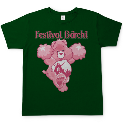 Festival Bärchi - Glücksbärchi - Herren Shirt Bottle Green