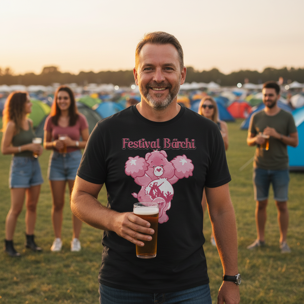 Festival Bärchi - Glücksbärchi - Herren Shirt