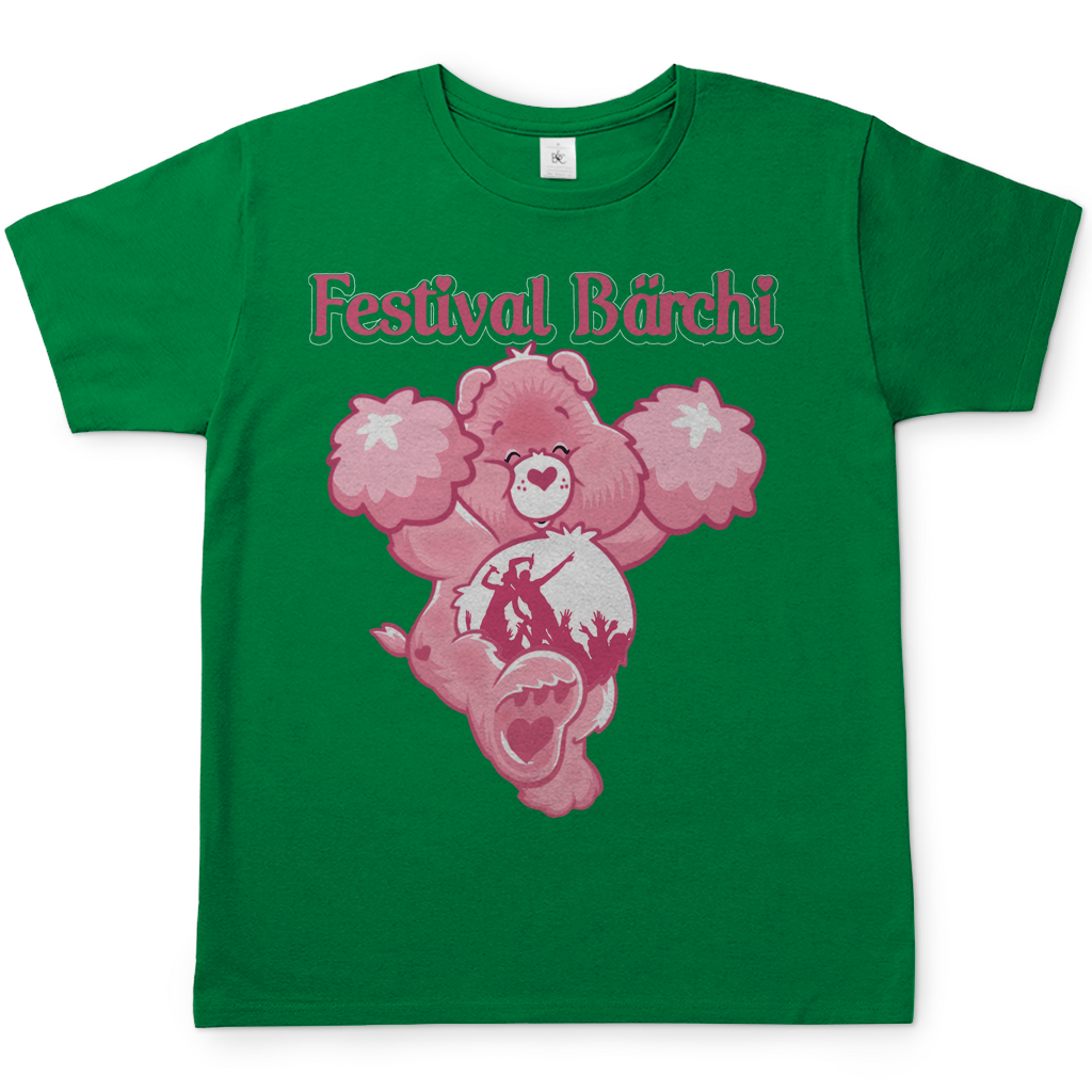 Festival Bärchi - Glücksbärchi - Herren Shirt Kelly Green