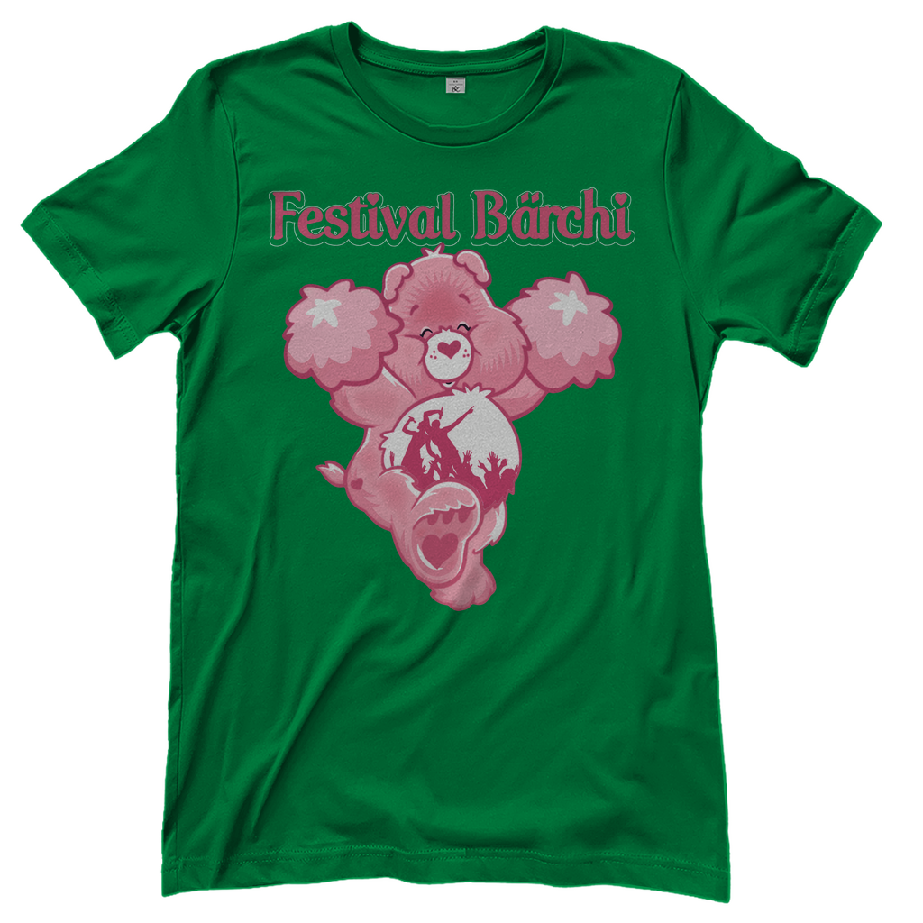 Festival Bärchi - Glücksbärchi - Damenshirt Kelly Green
