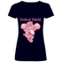 Festival Bärchi - Glücksbärchi - V-Neck Damenshirt Deep Navy