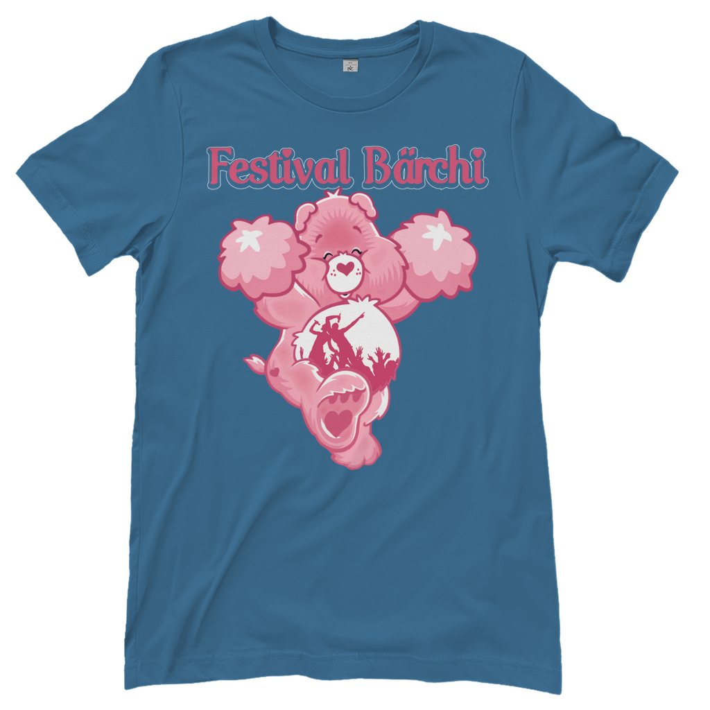 Festival Bärchi - Glücksbärchi - Damenshirt Stone Blue