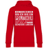 Betrunken bin ich wie ein Politiker - Unisex Hoodie Red
