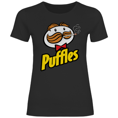 Puffles - Damenshirt Black