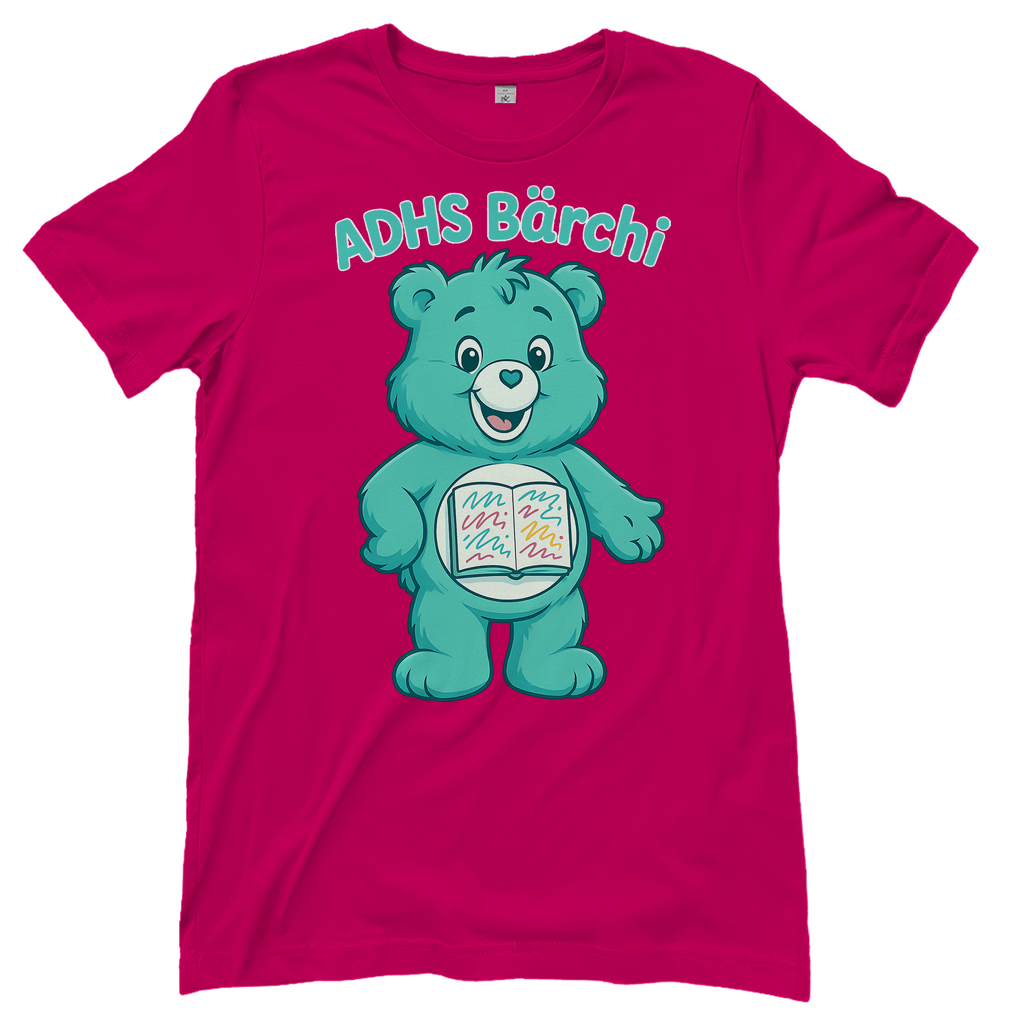 ADHS Bärchi - Glücksbärchi - Damen T-Shirt Sorbet