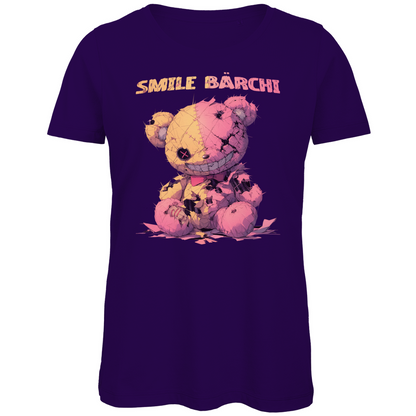 Smile Bärchi - Damen Premium Bio T-Shirt