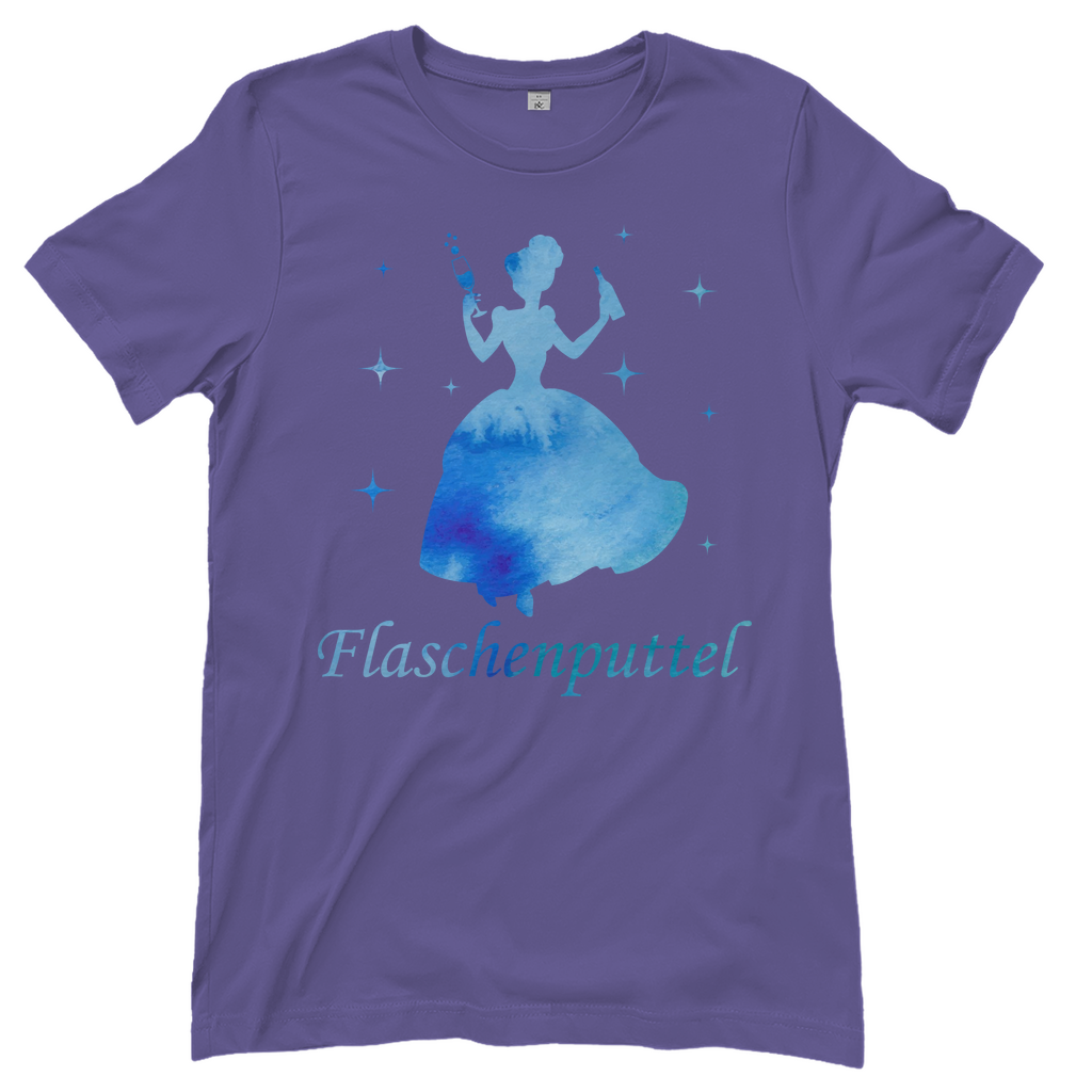 Flaschenputtel - Prinzessin Aquarell - Damenshirt Millennial Lilac