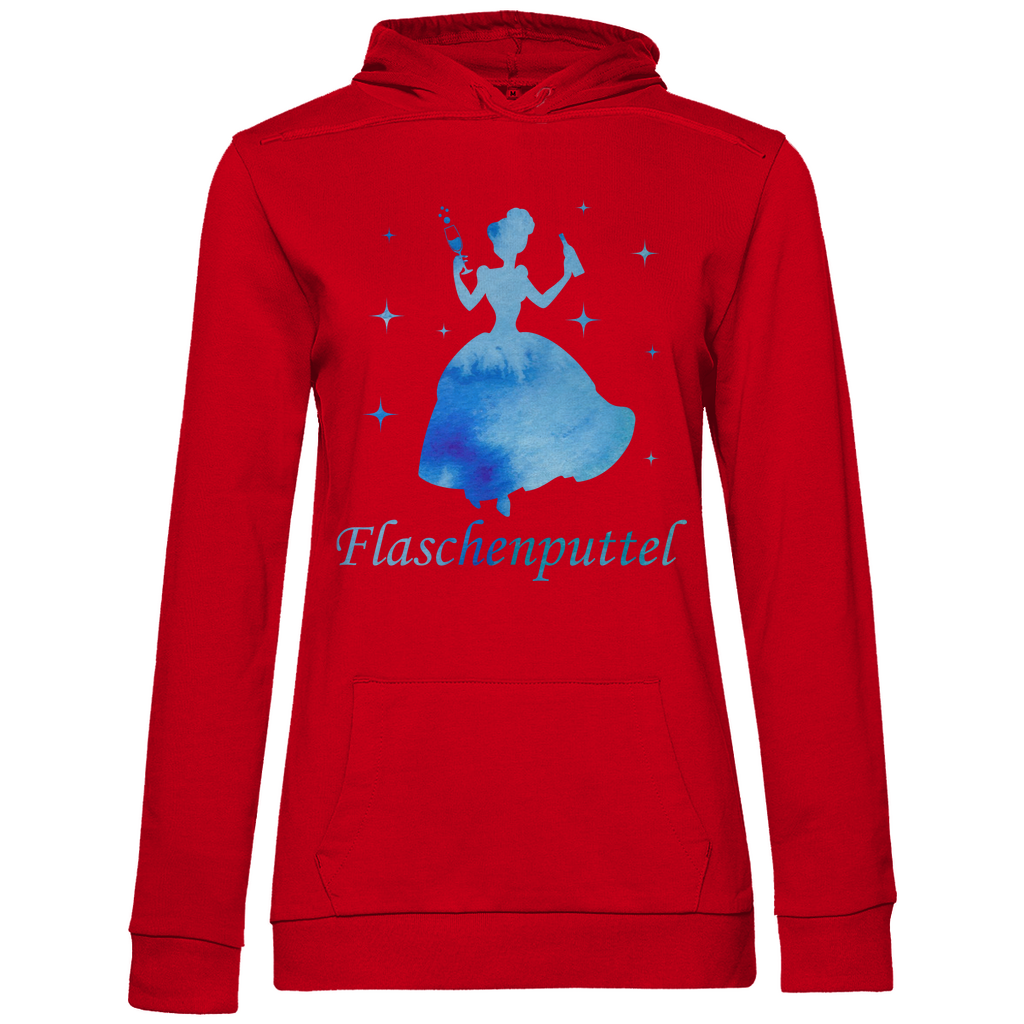 Flaschenputtel - Prinzessin Aquarell - Damen Hoodie Red