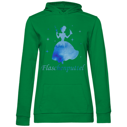 Flaschenputtel - Prinzessin Aquarell - Damen Hoodie Kelly Green
