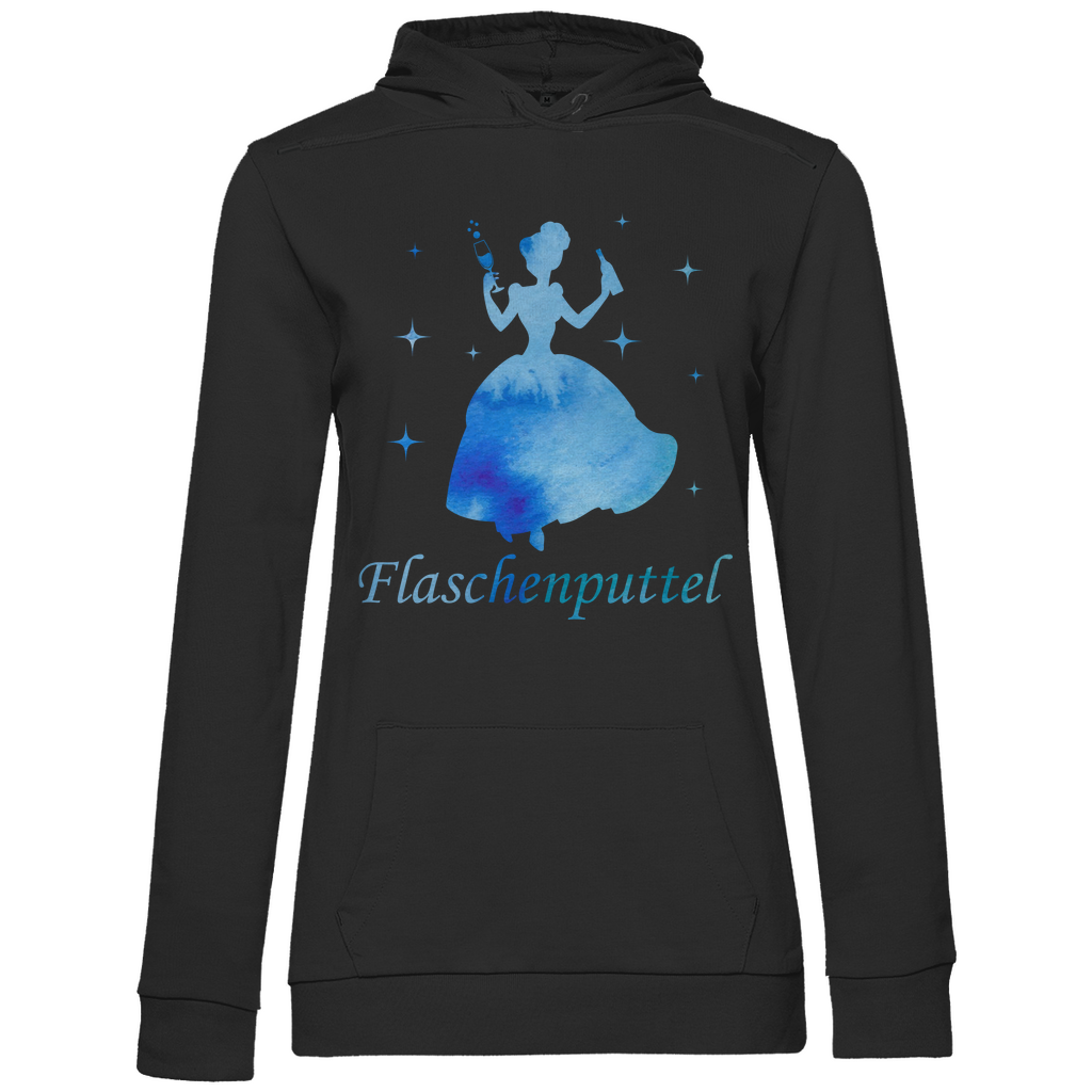 Flaschenputtel - Prinzessin Aquarell - Damen Hoodie Black