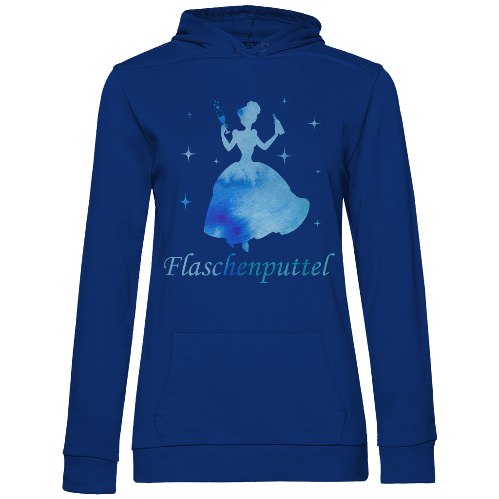 Flaschenputtel - Prinzessin Aquarell - Damen Hoodie Royal