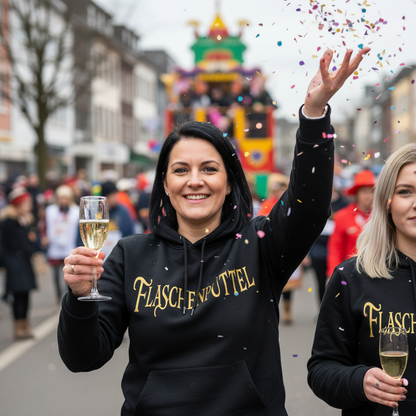 Flaschenputtel - Prinzessin Gold - Damen Hoodie