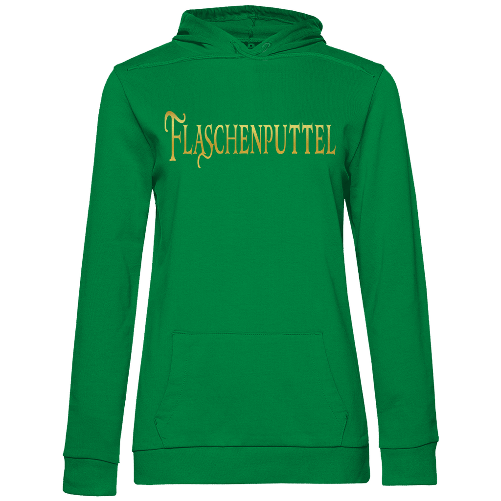 Flaschenputtel - Prinzessin Gold - Damen Hoodie Kelly Green