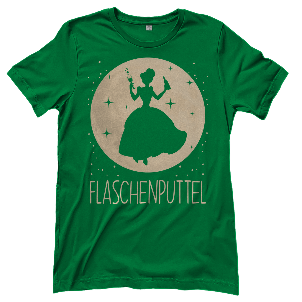 Mond Prinzessin - Flaschenputtel - Damenshirt Kelly Green