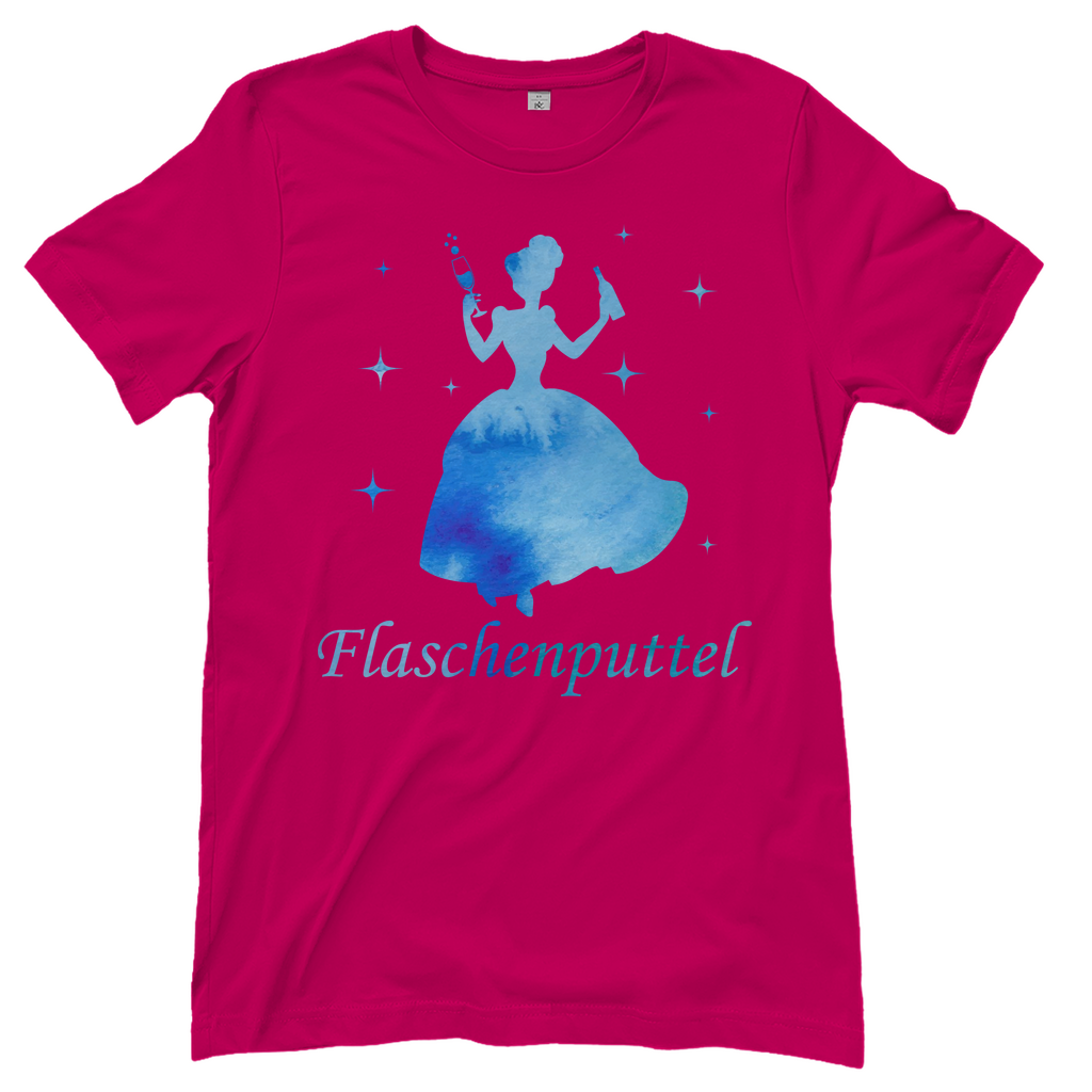Flaschenputtel - Prinzessin Aquarell - Damenshirt Sorbet