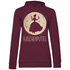 Mond Prinzessin - Flaschenputtel - Damen Hoodie Wine