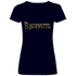 Flaschenputtel - Prinzessin Gold - V-Neck Damenshirt Deep Navy