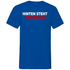 Hinten steht auch wat - Beidseitiger Druck - Herren V-Neck Shirt Royal Blue