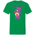 Fress Bärchi - Glücksbärchi - Herren V-Neck Shirt Kelly Green