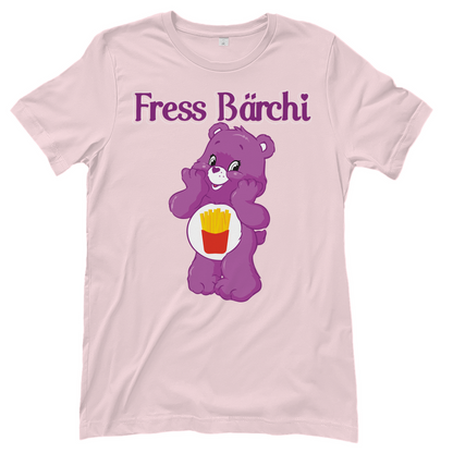 Fress Bärchi - Glücksbärchi - Damenshirt Orchid Pink