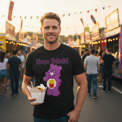 Fress Bärchi - Glücksbärchi - Herren Shirt