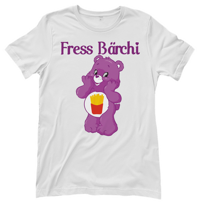 Fress Bärchi - Glücksbärchi - Damenshirt White