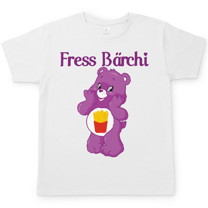 Fress Bärchi - Glücksbärchi - Herren Shirt White