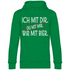 Ich mit dir. Du mit mir. Wir mit Bier. - Unisex Hoodie Kelly Green