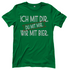 Ich mit dir. Du mit mir. Wir mit Bier. - Damenshirt Kelly Green