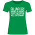 Du und ich Hand in Hand - Damenshirt Kelly Green