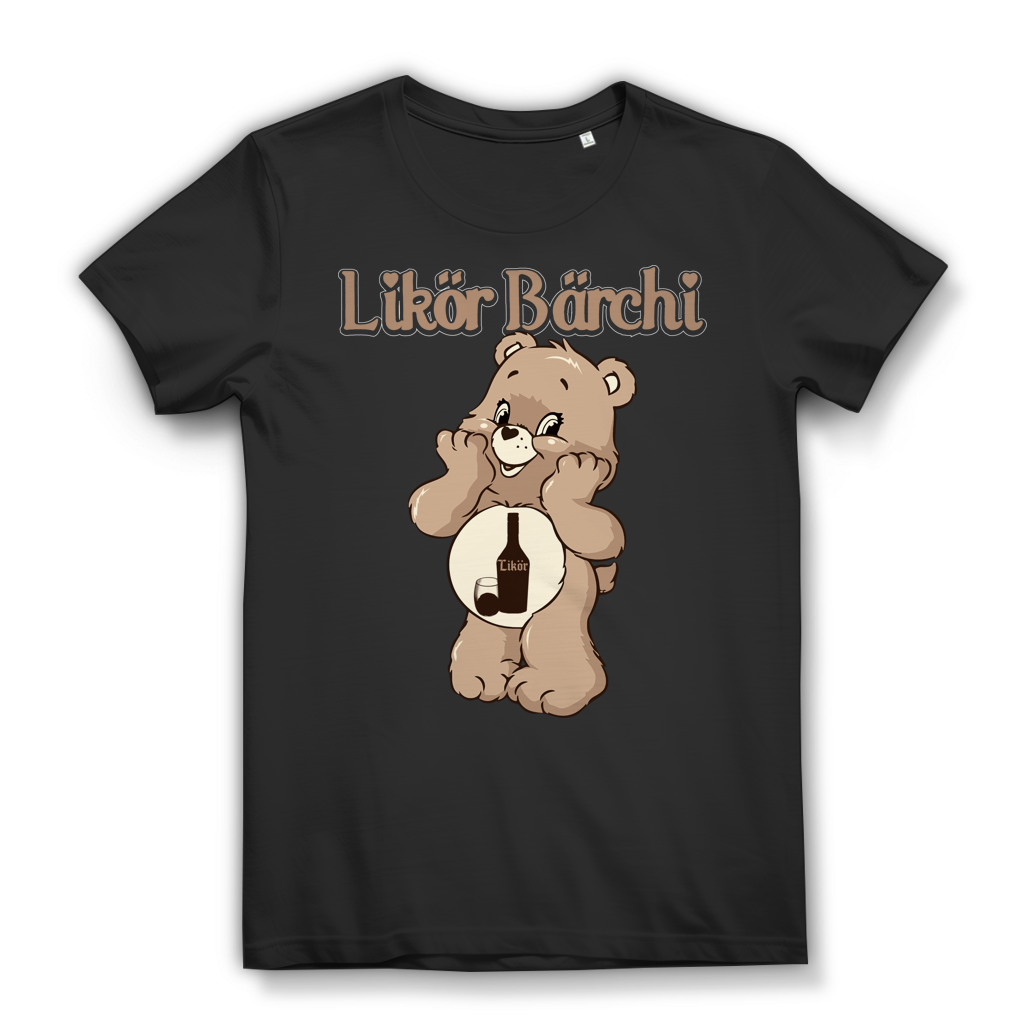 Likör Bärchi - Glücksbärchi - Damen Premium Bio T-Shirt Black