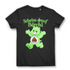 Scheiss drauf Bärchi - Glücksbärchi - Damen Premium Bio T-Shirt Black