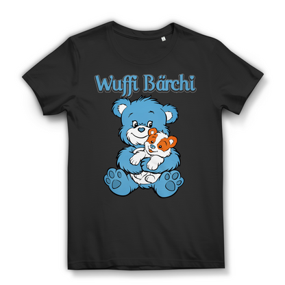 Wuffi Bärchi Hund Hunde Hundeliebhaberin Hundehalterin - Damen Premium Bio T-Shirt Black