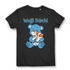 Wuffi Bärchi Hund Hunde Hundeliebhaberin Hundehalterin - Damen Premium Bio T-Shirt Black
