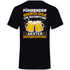Führender Bierologe zur Bekämpfung akuter Unterhopfung - Herren V-Neck Shirt Black