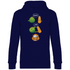 Bier Fusion - Unisex Hoodie Navy Blue
