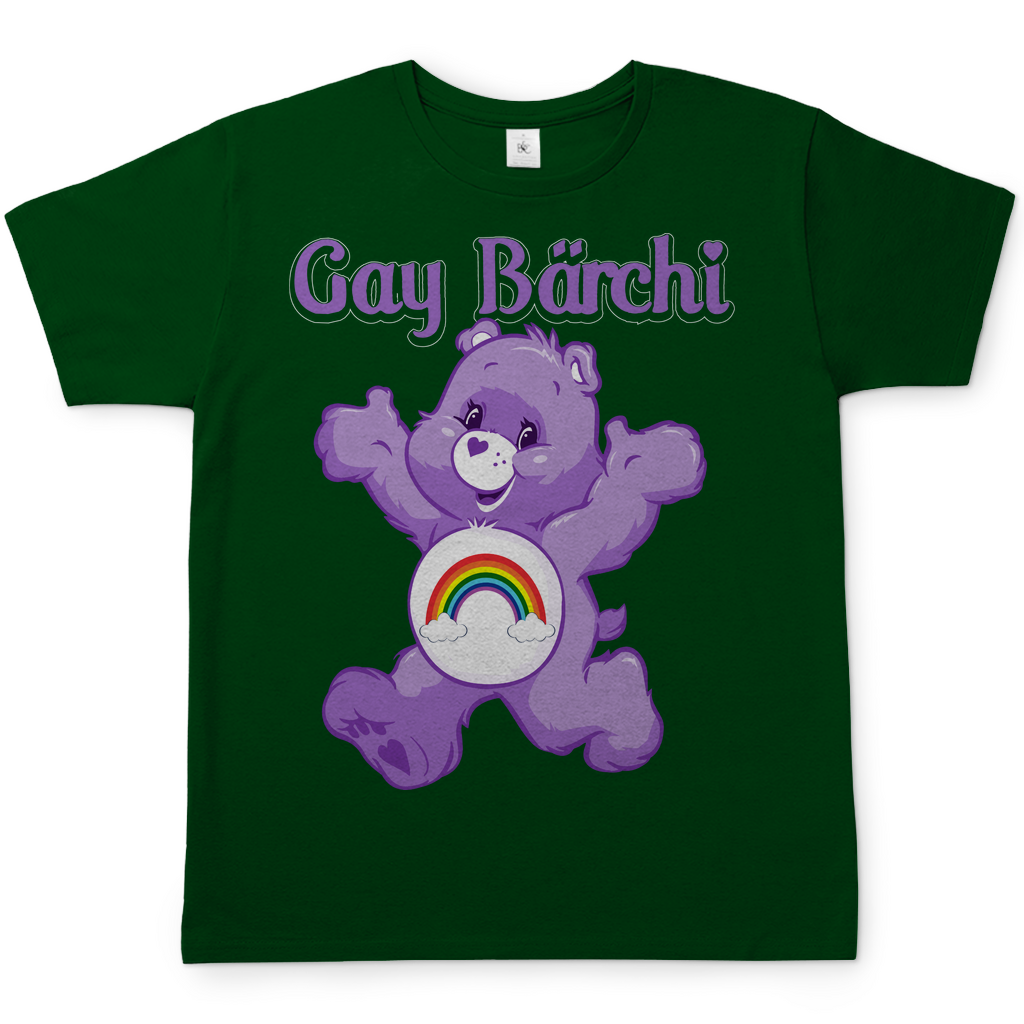 Gay Bärchi - Glücksbärchi - Herren Shirt Bottle Green