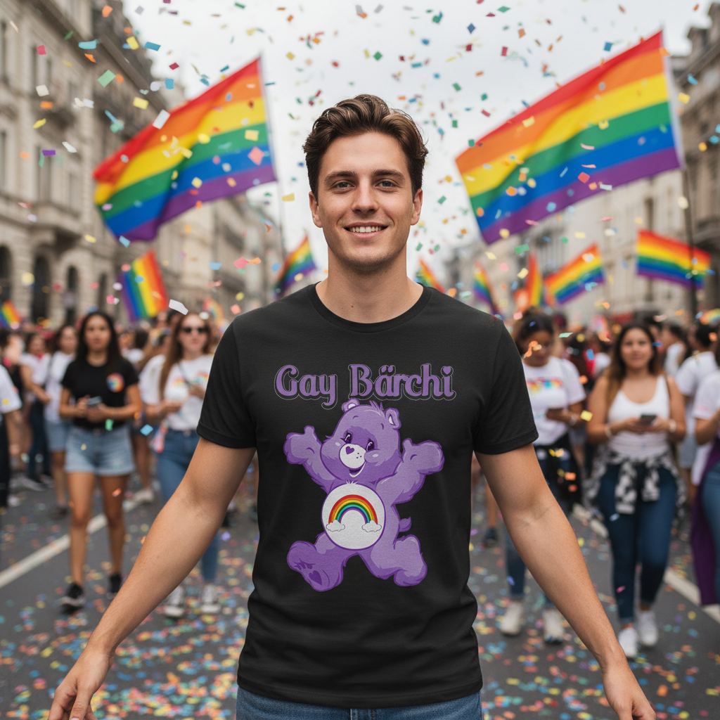 Gay Bärchi - Glücksbärchi - Herren Shirt
