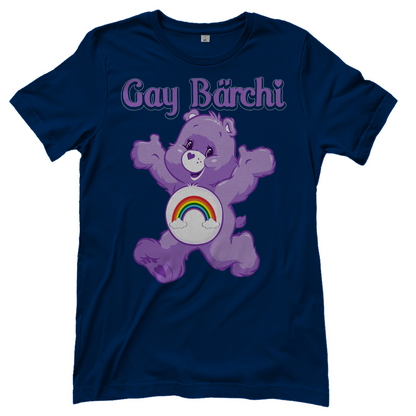 Gay Bärchi - Glücksbärchi - Damenshirt Navy