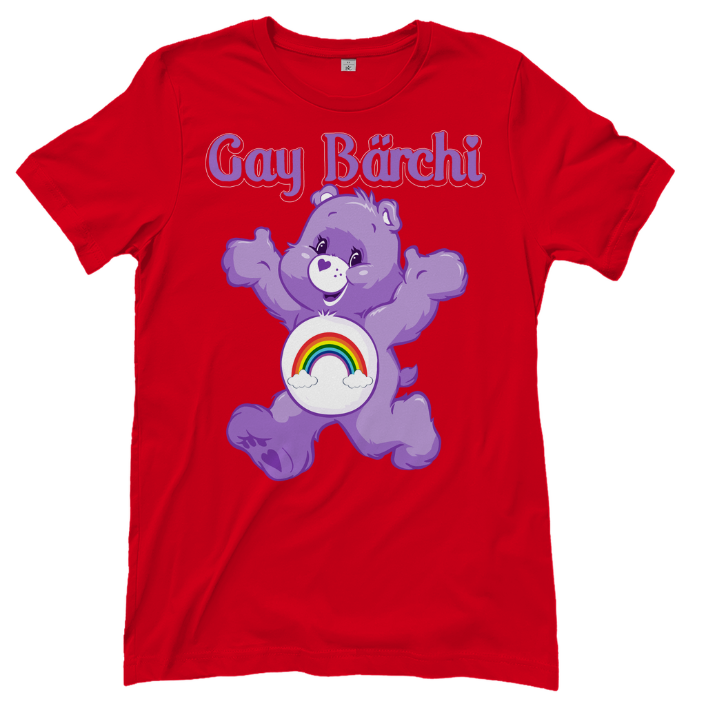 Gay Bärchi - Glücksbärchi - Damenshirt Red