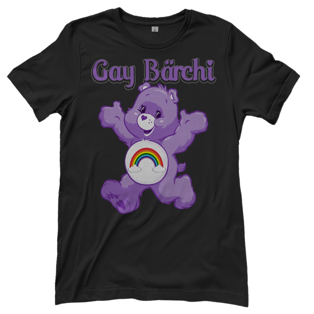 Gay Bärchi - Glücksbärchi - Damenshirt Black