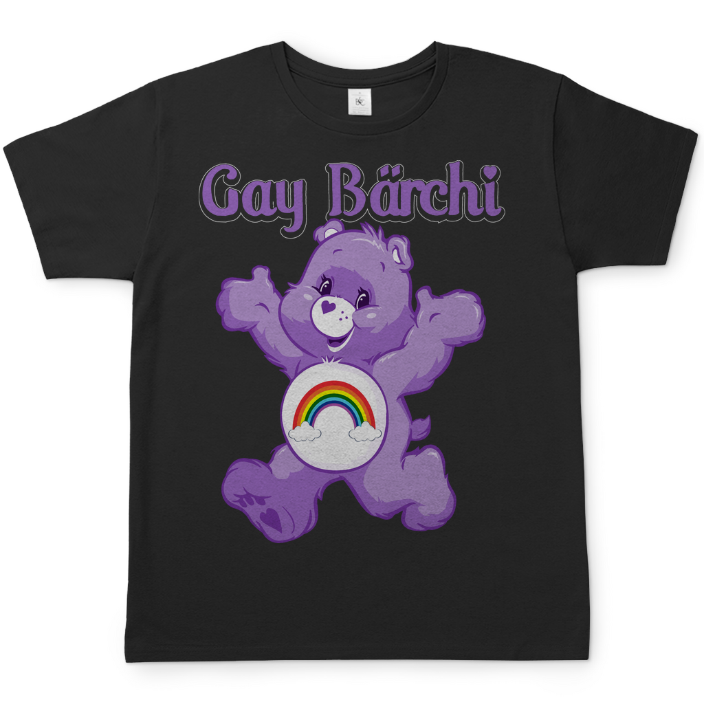 Gay Bärchi - Glücksbärchi - Herren Shirt Black