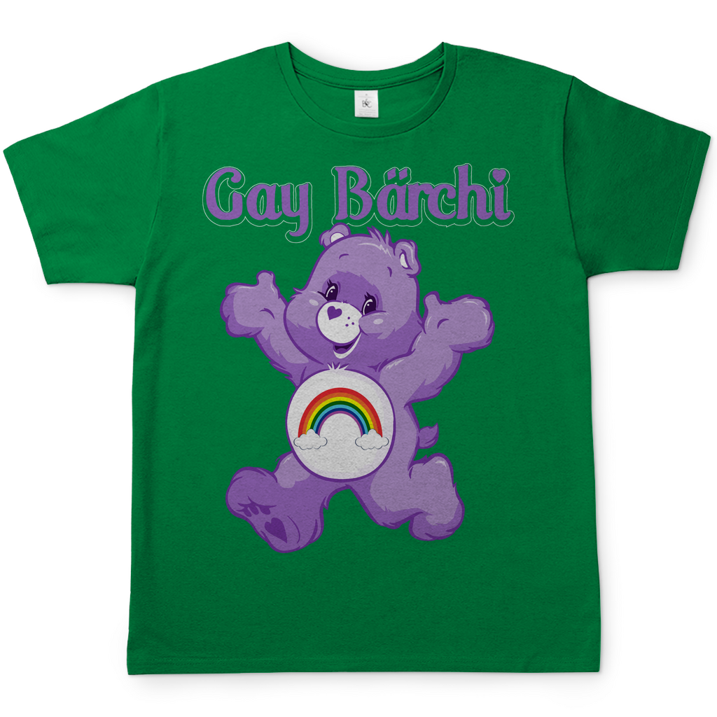 Gay Bärchi - Glücksbärchi - Herren Shirt Kelly Green